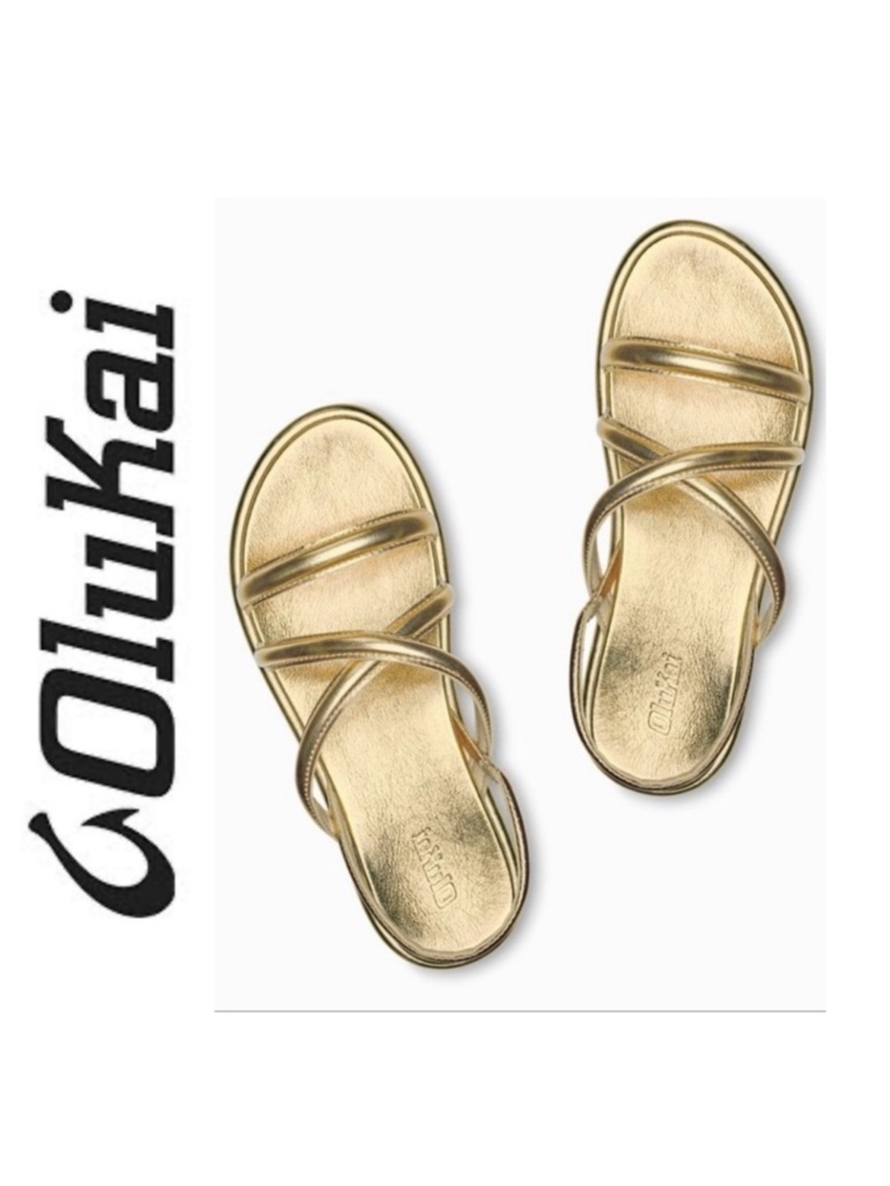 NEW Olukai® Tiare Strappy Slide Sandals Size 6